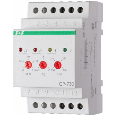 Реле напряжения Евроавтоматика F&F CP-730 EA04.009.004