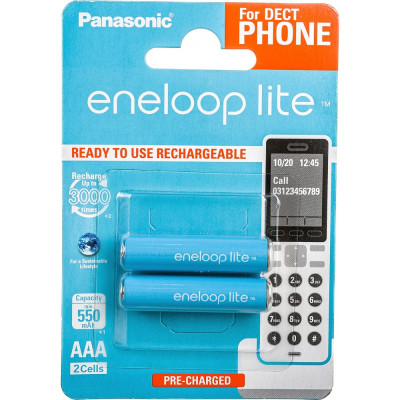 Аккумуляторы Panasonic eneloop lite 7724