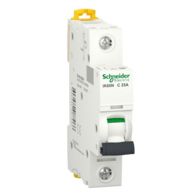 Модульный автомат Schneider Electric iK60 Acti9 1п C 25А 6кА A9K24125