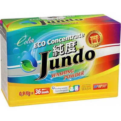 Jundo Color Экологичнный концентр. порошок для стирки Цветного белья 900 гр 4903720020104