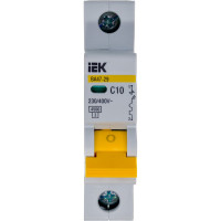 Автоматический выключатель IEK, 10А, ВА47-29 1п, "С" 4.5кА MVA20-1-010-C