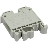 Клеммная колодка ЗНИ-16, 16 мм2, серый IEK YZN10-016-K03