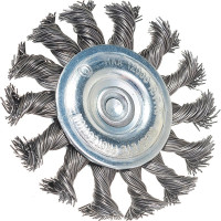 Корщетка-колесо 75 мм для дрелей FIT IT 38585