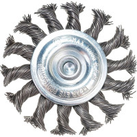 Корщетка-колесо 75 мм для дрелей FIT IT 38585