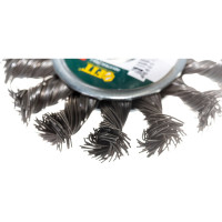 Корщетка-колесо 75 мм для дрелей FIT IT 38585