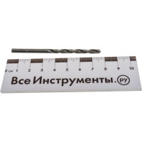 Спиральное сверло PROJAHN по металлу 4 мм, HSS, 5D, 118°, h8, DIN 338, Тип N ECO (упаковка 10шт) 10400