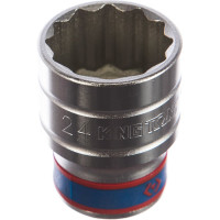 Головка торцевая стандартная двенадцатигранная 1/2", 24 мм KING TONY 433024M