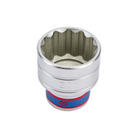 Головка торцевая стандартная двенадцатигранная 1/2", 30 мм KING TONY 433030M