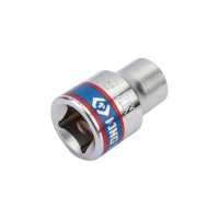 Торцевая стандартная шестигранная головка 3/8", 9мм KING TONY 333509M