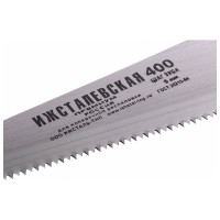 Ножовка по дереву Без бренда 400 мм, шаг зубьев 5 мм, пластиковая рукоятка 23162