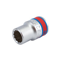 Головка торцевая двенадцатигранная (1/2"; 1/2") KING TONY 433016S