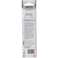 Полотно по металлу 3015/150 Bi-metall (5 шт; 150х19х0.9 мм; 130 мм; 24 TPI) WILPU 1421500005