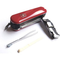 Нож Victorinox Classic Nail Clip 580 красный, 65 мм, 8 функций 0.6463