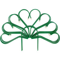 Декоративный металлический забор Комплект-Агро Павлин Д-4.4м, В-0.6м, 5 секций КА0191