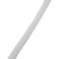 Вязаный шнур (ПП, 8 мм, с сердцевиной, универсальный, белый, 20 м) Tech-Krep 140332