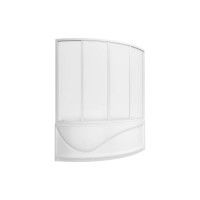 Ванна BAS Николь левая, 1700х1020 каркас, комплект д/с В 00027