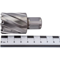 Сверло корончатое HSS по металлу (33х30/63 мм; Weldon 19) D.BOR CD-HSS-030-033-W