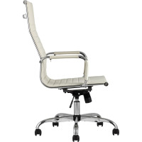 Кресло руководителя Стул Груп TopChairs City бежевое D-101H beige