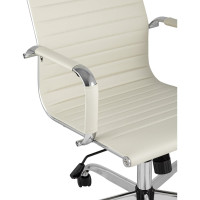 Кресло руководителя Стул Груп TopChairs City бежевое D-101H beige