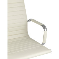 Кресло руководителя Стул Груп TopChairs City бежевое D-101H beige