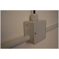 Распределительная коробка KOPOS KSK 125 UV HF KA для открытой проводки серая 125х125х75мм IP66 KSK 125_KA