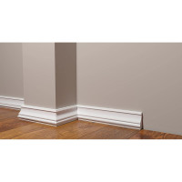 Стеновой молдинг Decor-Dizayn ударопрочный влагостойкий под покраску 59Х21Х2000мм 161А