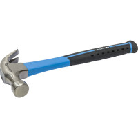 Молоток столяра HOEGERT TECHNIK 450 г, с рукояткой из стекловолокна HT3B034
