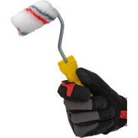 Мини-валик РемоКолор малярный с рукояткой Мультиколор , ось 6мм, D15мм, 55мм, 06-1-610