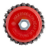 Щетка жесткая чашка (100 мм; М14) для УШМ Strong СTМ-50200100