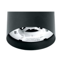 Светильник для натяжных потолков Feron HL352 12W, 230V, GX53 и подсветка 1W, 4000K, черный, 41458