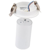 Встраиваемый светильник NOVOTECH алюминий GU10 50W PIPE 370393