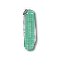 Нож-брелок Victorinox Classic SD Alox Colors Minty Mint 58 мм, 5 функций, мятный 0.6221.221G
