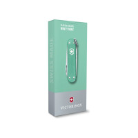 Нож-брелок Victorinox Classic SD Alox Colors Minty Mint 58 мм, 5 функций, мятный 0.6221.221G
