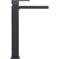 Смеситель для накладной раковины Agger Great черный A2812144