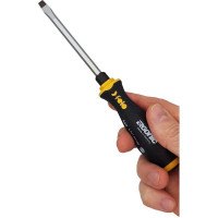 Плоская шлицевая отвертка Felo Ergonic 5,5X1,0X100, ударная 45005540