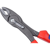 Захватные клещи Knipex TwinGrip, 4 - 22 мм, длина 200 мм, KN-8202200SB