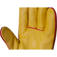 Перчатки-краги 2Hands р. 10.5, кожа КРС/спилок, КРС/швы, Kevlar Т33-11-ru Siberia