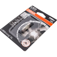 Автолампа Osram C5W SV8.5/8 LED 36мм блистер, 1шт 12V 6418DWP-1BL