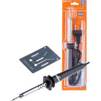 Паяльник электрический с подставкой, ПЭ-40 с жалом типа "конус" TDM ELECTRIC, 40 Вт, "Гранит" SQ1025-0201