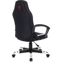 Игровое компьютерное кресло ZOMBIE 10 черный/белый искусственная кожа/ткань ZOMBIE 10 WHITE