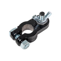 Клемма для аккумулятора General Technologies "-" Тип EURO под болт с барашком /свинец/ GT-M040015N