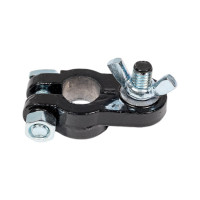 Клемма для аккумулятора General Technologies "-" Тип EURO под болт с барашком /свинец/ GT-M040015N