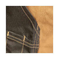 Рабочий полукомбинезон HOEGERT TECHNIK EDGAR, бежевый HT5K272-1-XL