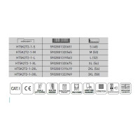 Рабочий полукомбинезон HOEGERT TECHNIK EDGAR, бежевый HT5K272-1-XL
