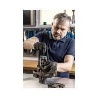 Футболка-поло HOEGERT TECHNIK TOBIAS хлопковая, темно-синяя, р. M /50/ HT5K428-M