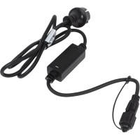 Шнур питания для подключения гирлянд ЭРА, IP65, 1,5 м, черный, каучук, 6А, 800Вт, 220В Б0051881