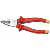 Диэлектрические комбинированные плоскогубцы IZELTAS 1000В, 160 мм 3020126160