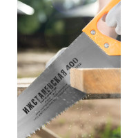 Ножовка по дереву Без бренда 400 мм, шаг зубьев 5 мм, пластиковая рукоятка 23162