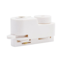 Адаптер для однофазного шинопровода Volpe G61 WHITE 1 POLYBAG UBX-Q122 UL-00006061