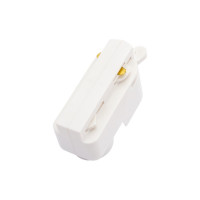 Адаптер для однофазного шинопровода Volpe G61 WHITE 1 POLYBAG UBX-Q122 UL-00006061